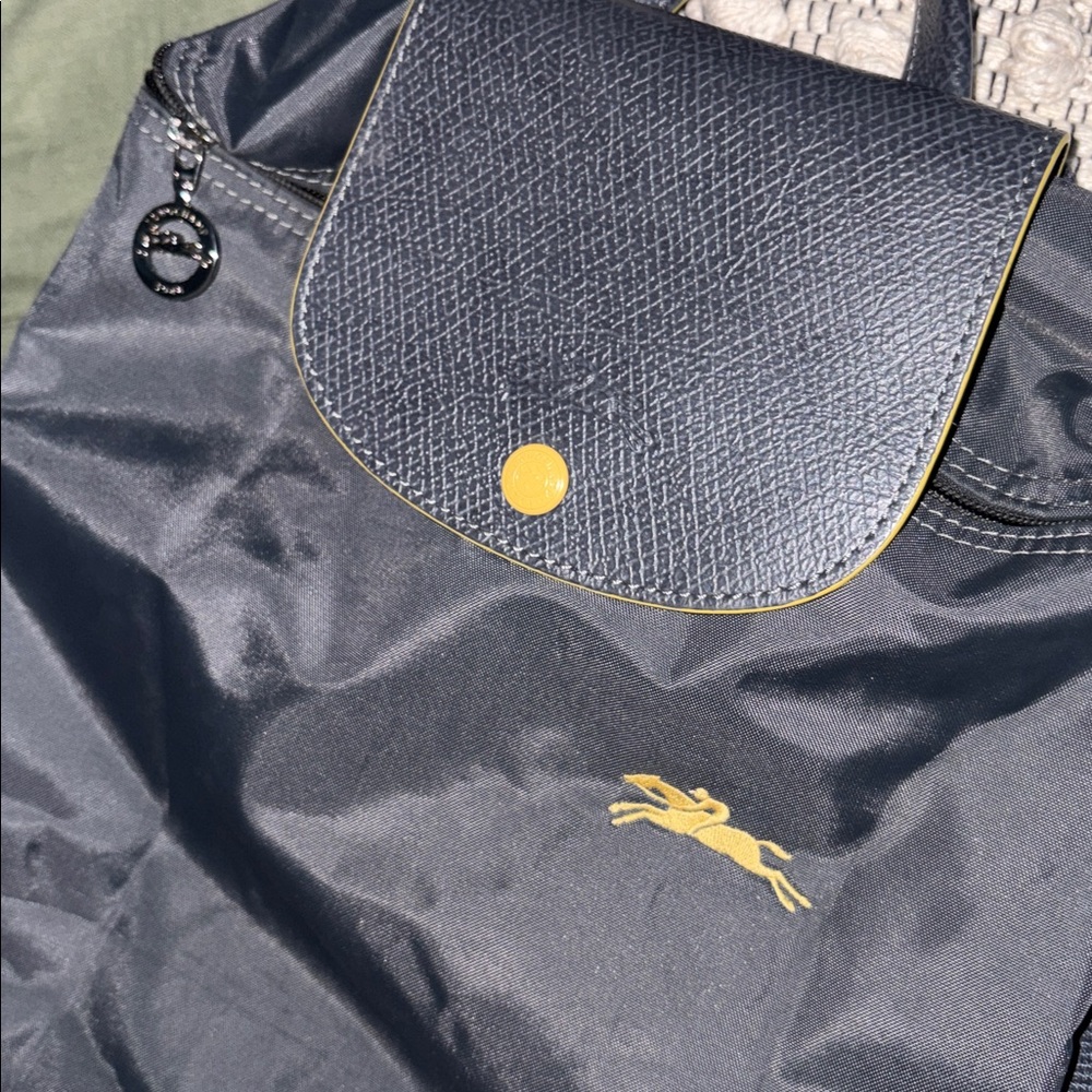 Longchamp navy small backpack - image 2